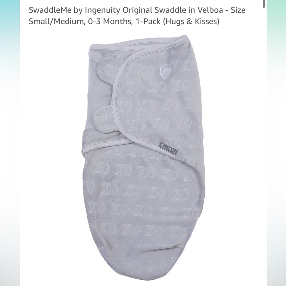 2 Velcro Swaddles